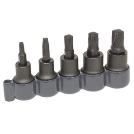 Lisle Lisle Corporation LS82400 5 Piece Mortorq Super Socket Set LS82400